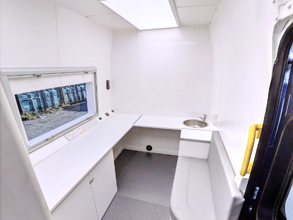 health screening van conversion