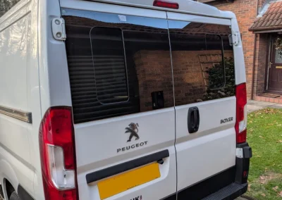 boxer rear sliding windows